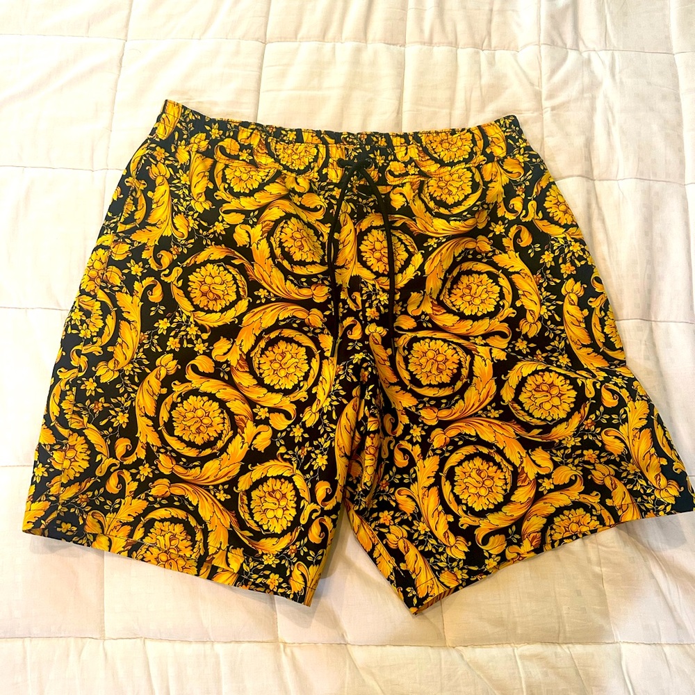 Authentic Versace Swim trunks worn twice size 6